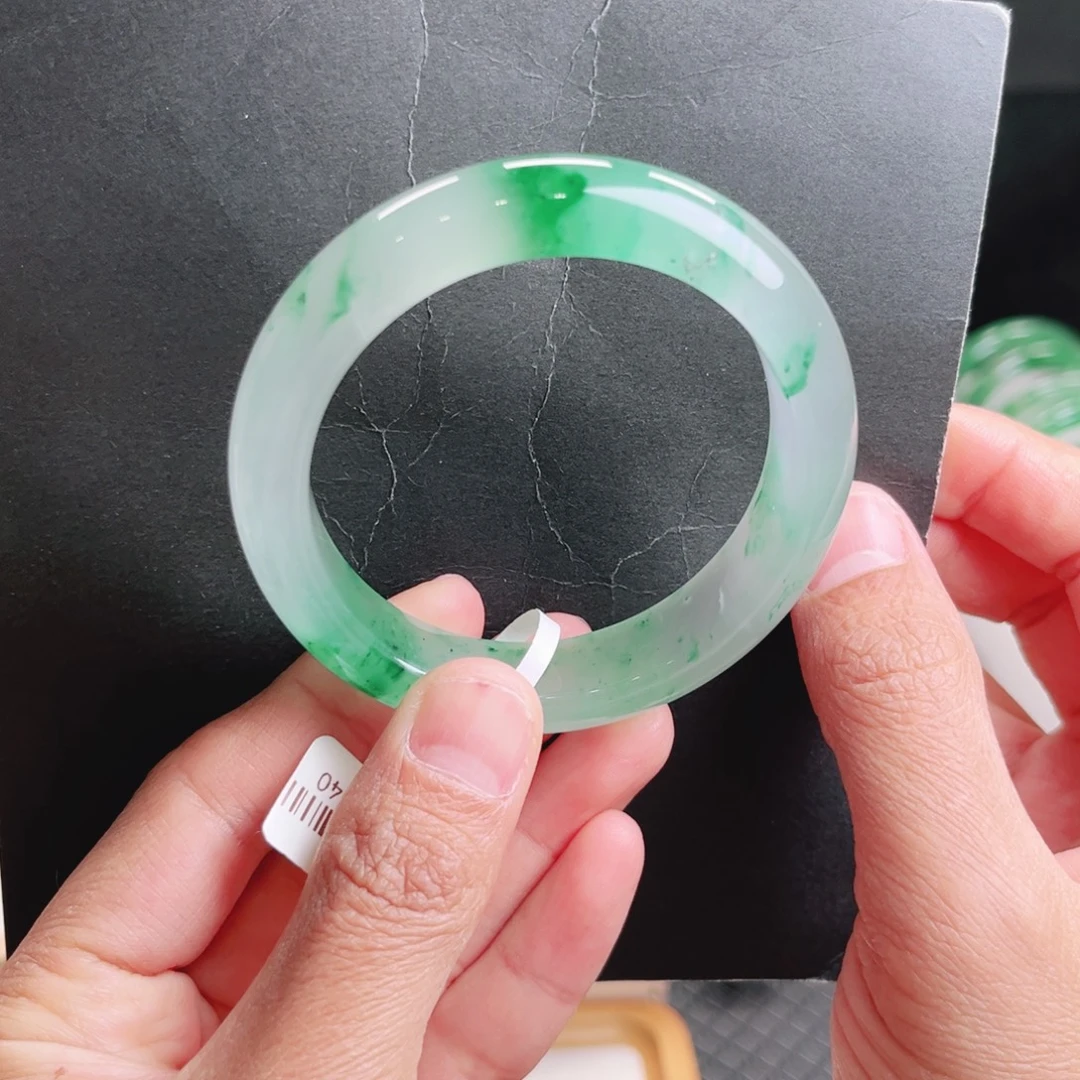 石英质玉未镶嵌手镯53正圈