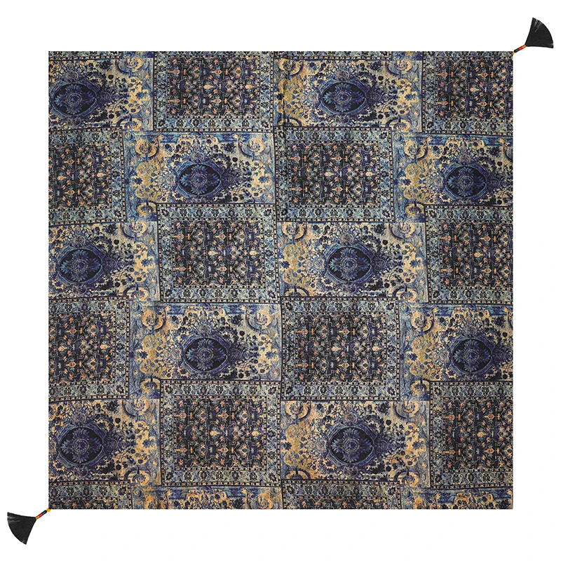 重锻48姆米【巴黎之境】106*106香云纱老料桑蚕丝披肩丝巾围巾