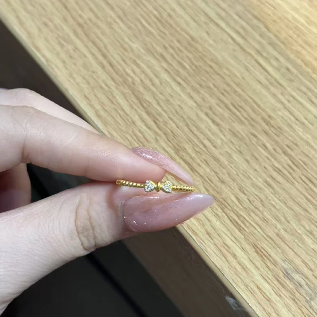 足金精品工艺戒指