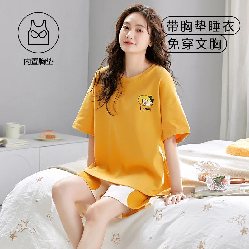 浪漫性感睡衣套装甜美轻奢居家服A144