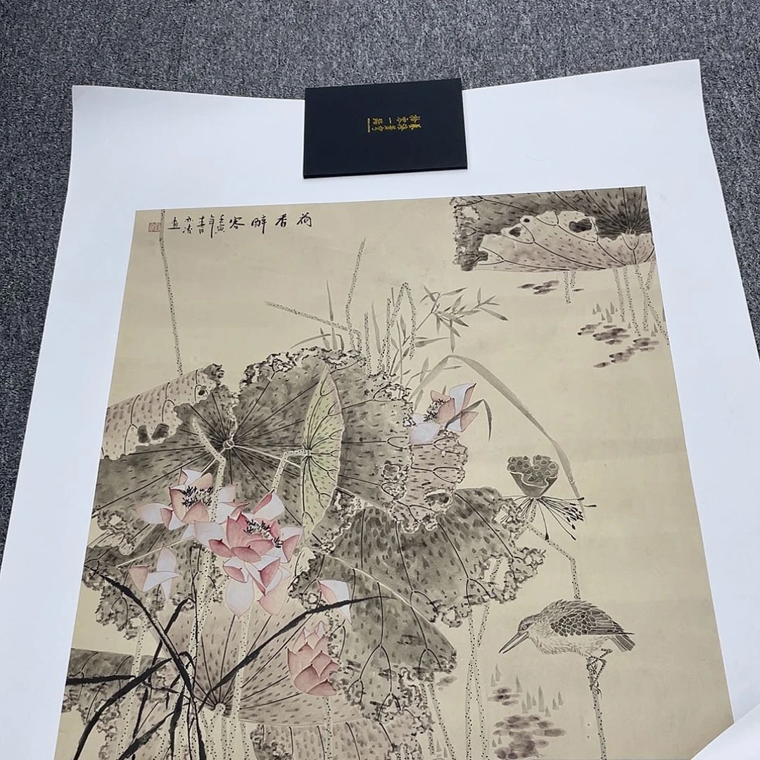 国画纯手绘字画宣纸