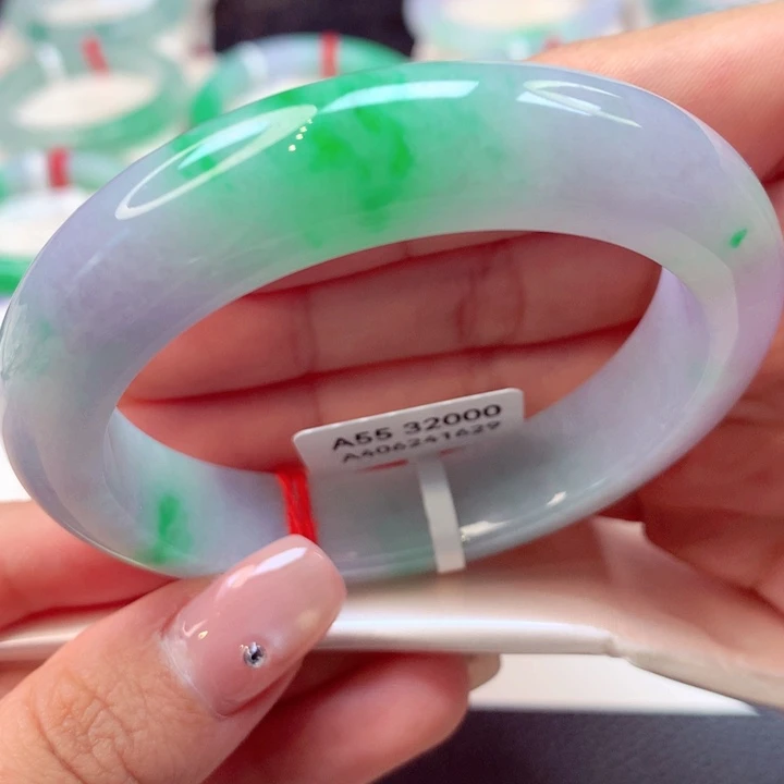 未镶嵌手镯翡翠正圈20号66