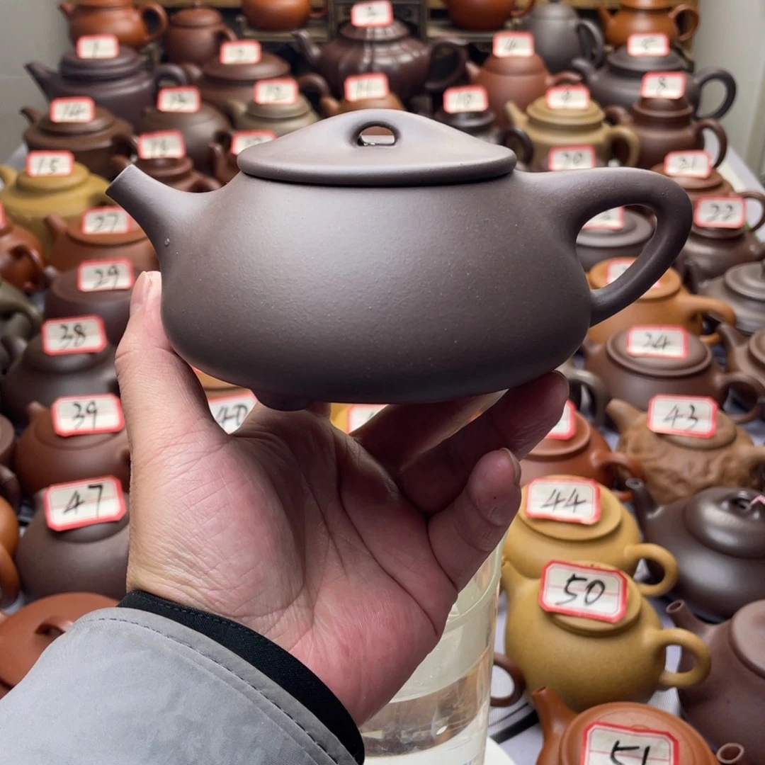 茶壶紫砂宜兴紫砂半手工