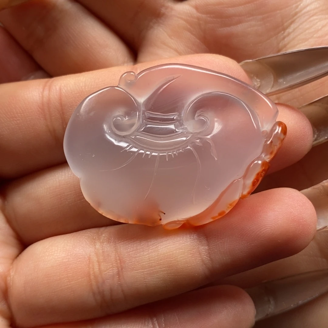 南红玛瑙未镶嵌吊坠(不含链)