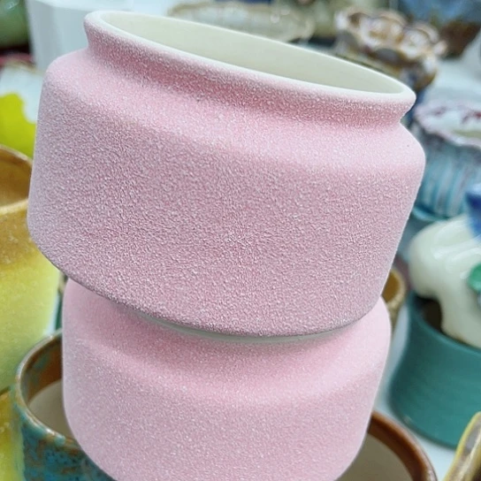 多肉绿植陶瓷花盆9.9包邮，有空