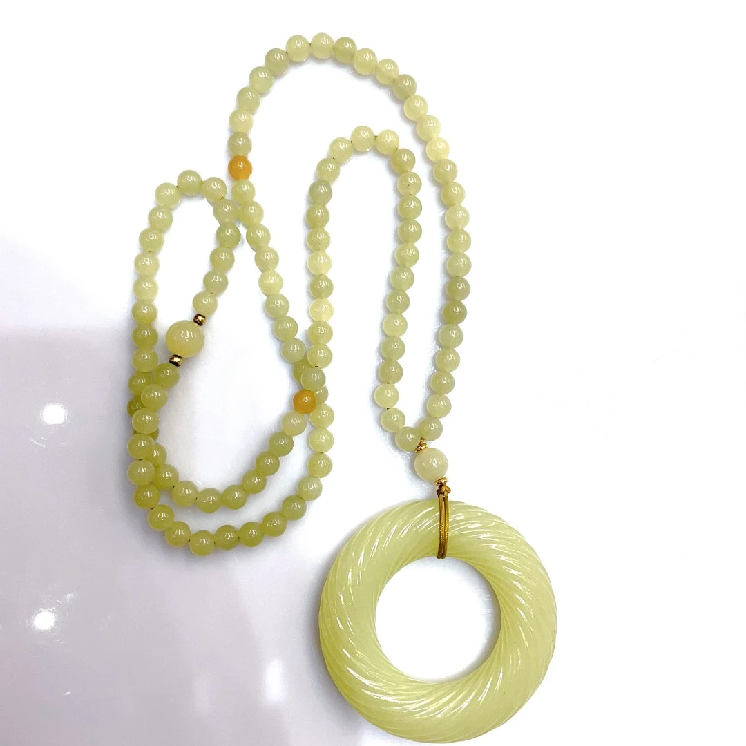 预售-新疆和田玉甘黄路路通