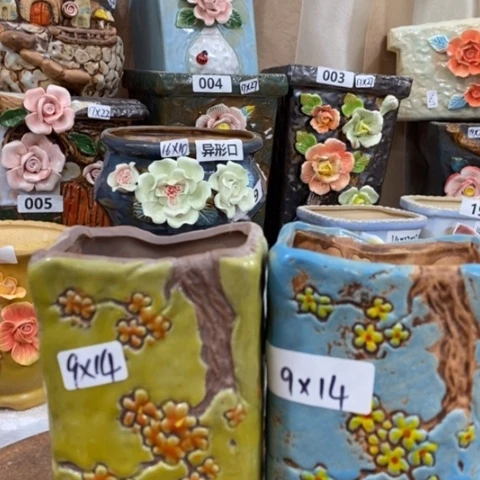 【闪购商品】红陶粗陶花盆