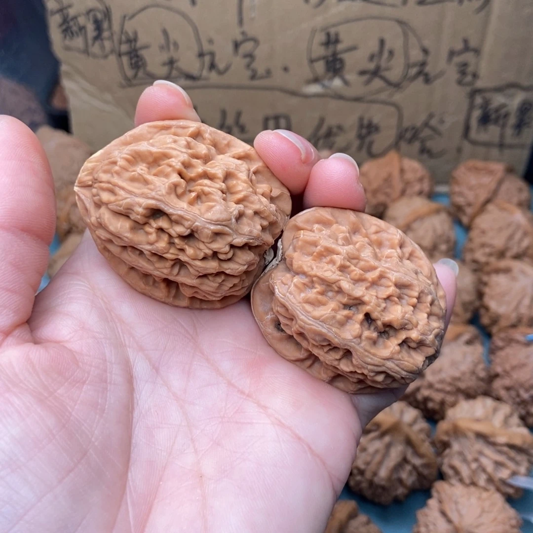 &***&文玩核桃吊坠红莲36