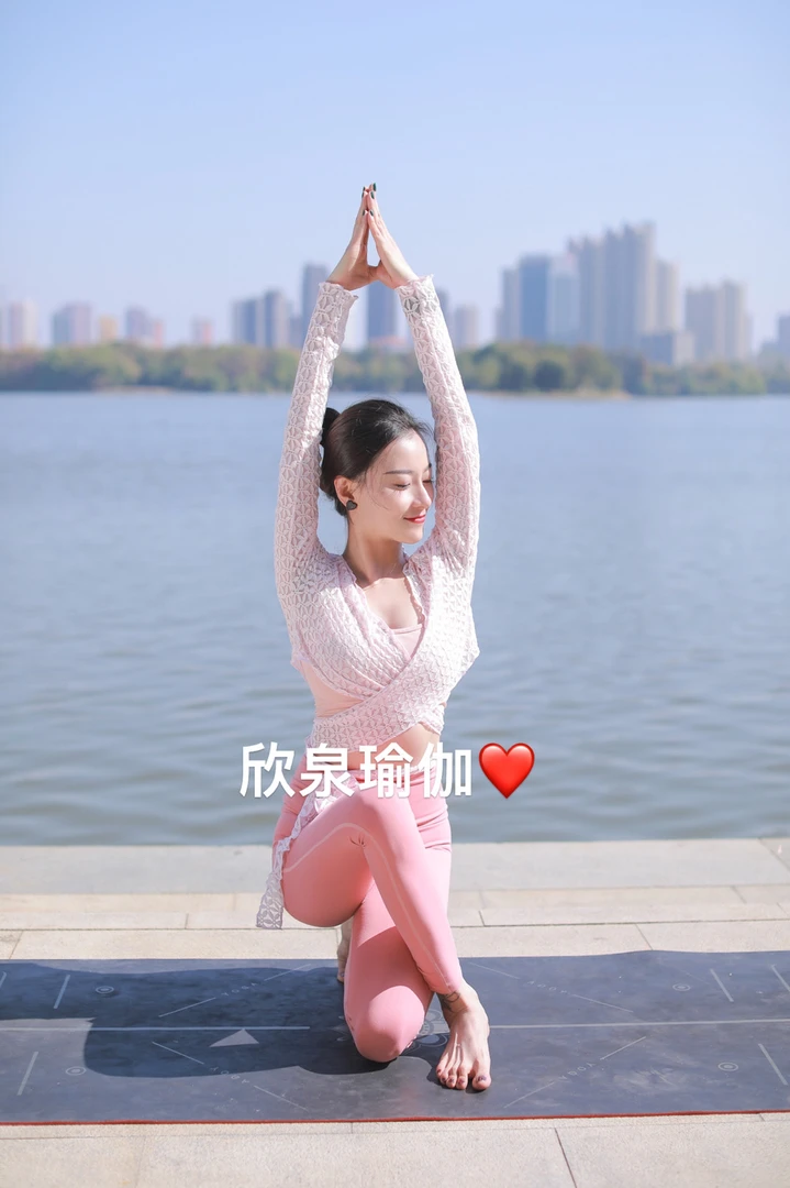 珊珊老师同款长袖绑带瑜伽舞蹈罩衫（无内搭）