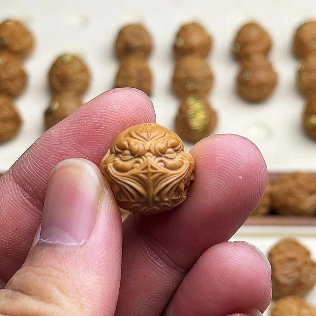 猴头核桃吊坠面具恶僧17