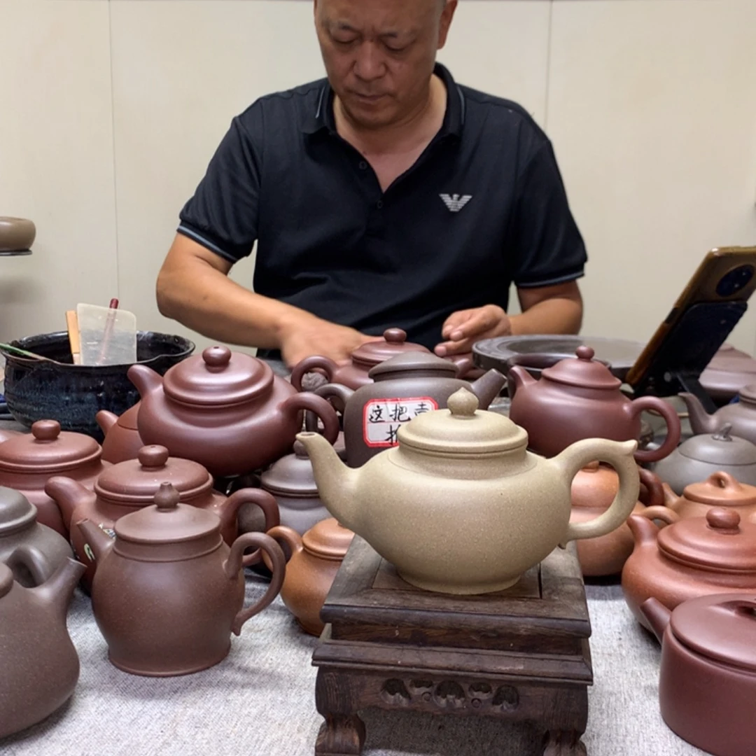 茶壶段泥笑樱230 C半手工制作