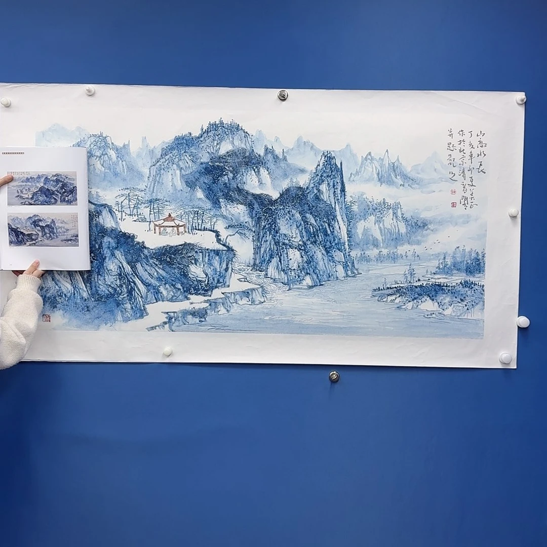 国画多次参加国内外书画