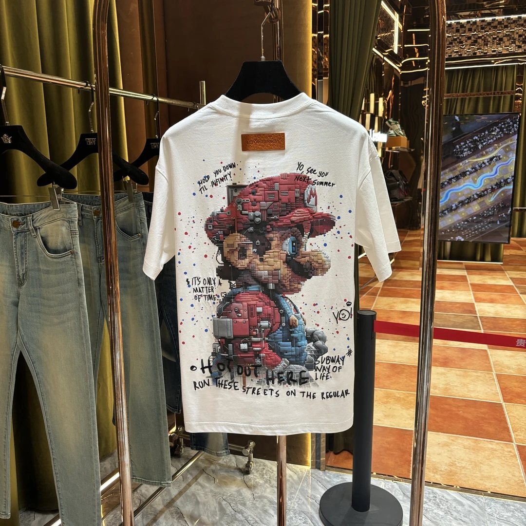 伊-BO 2026春夏新款纯棉短袖 马里奥联名款 -26035
