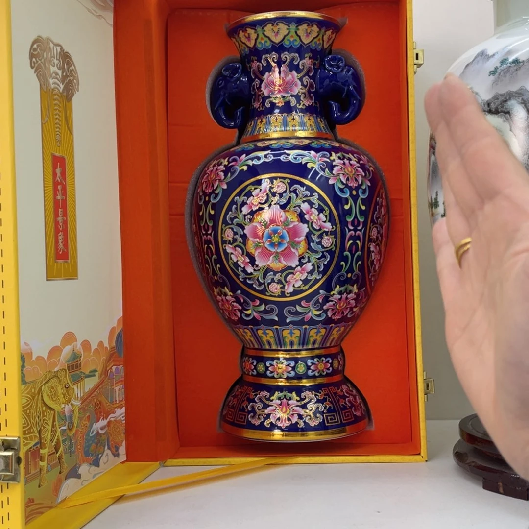 摆件景德镇陶瓷现代工艺品摆件