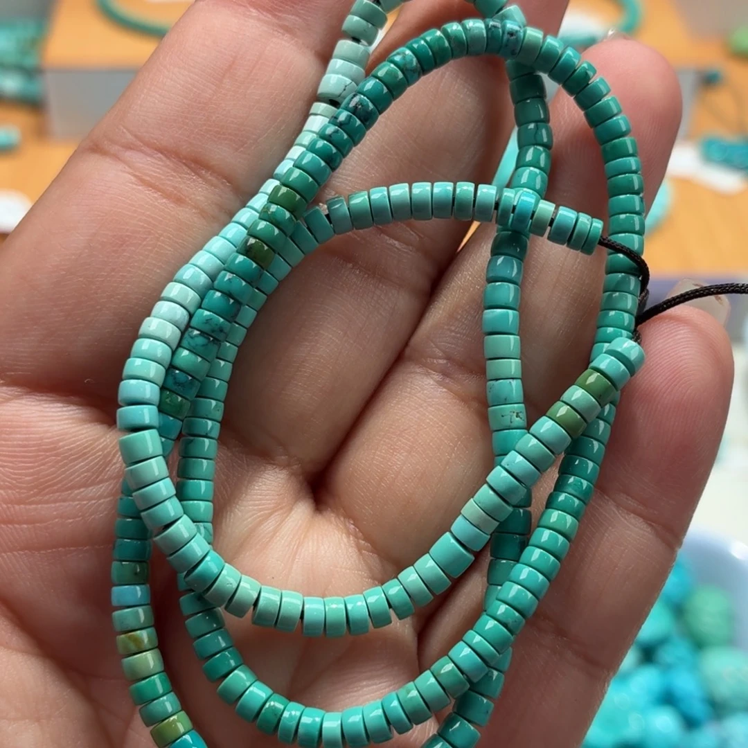 z***七绿松石未镶嵌珠宝奇石