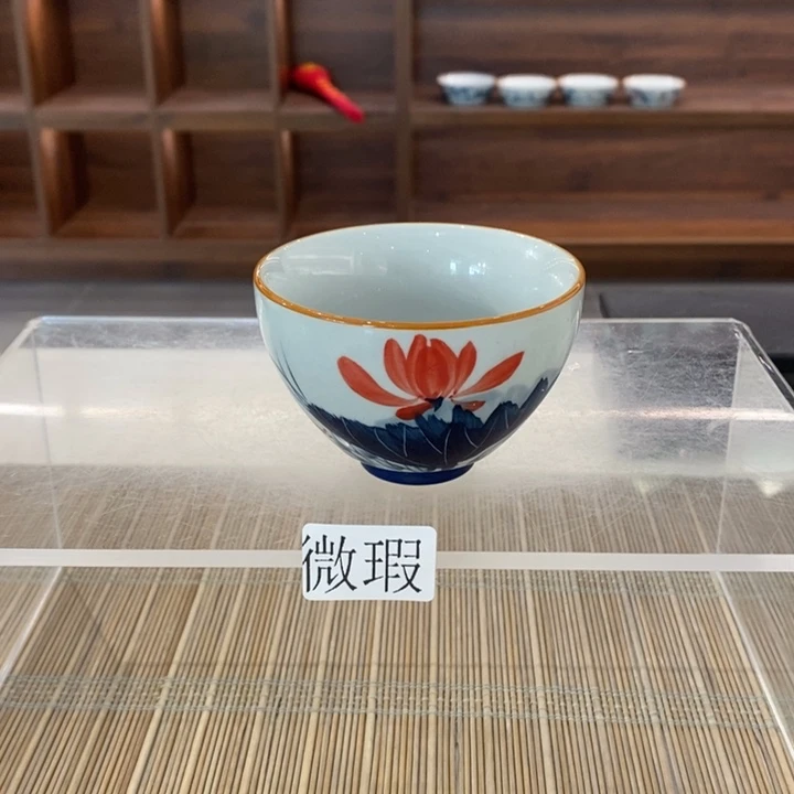 釉下老陶泥手工绘制