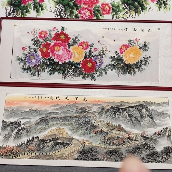 国画215*85尺寸好看好看好