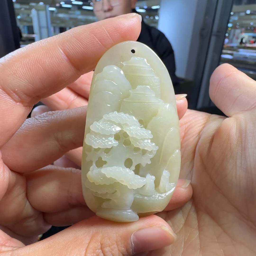 颈饰未镶嵌和田玉林**总