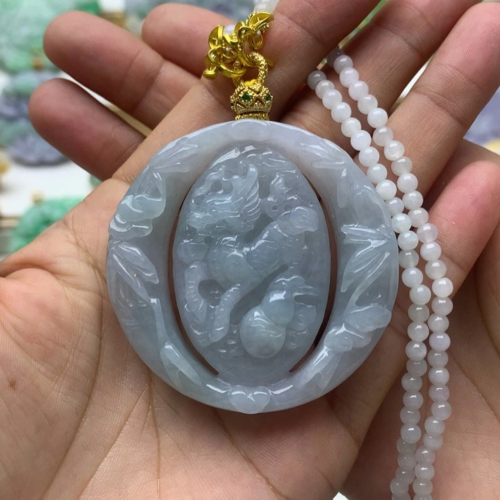 颈饰未镶嵌翡翠翡翠