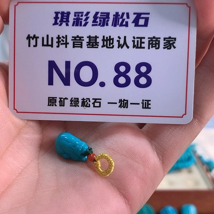 未镶嵌绿松石珠宝奇石