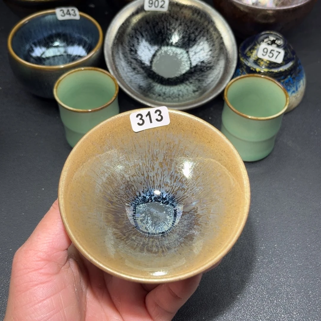 茶盏313 建盏单盏放漏…………