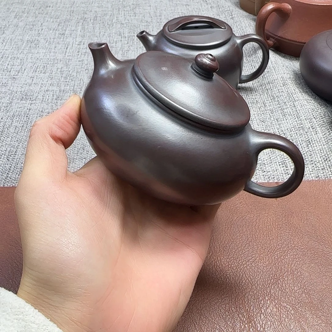 紫砂茶壶民间手艺人全手工制作