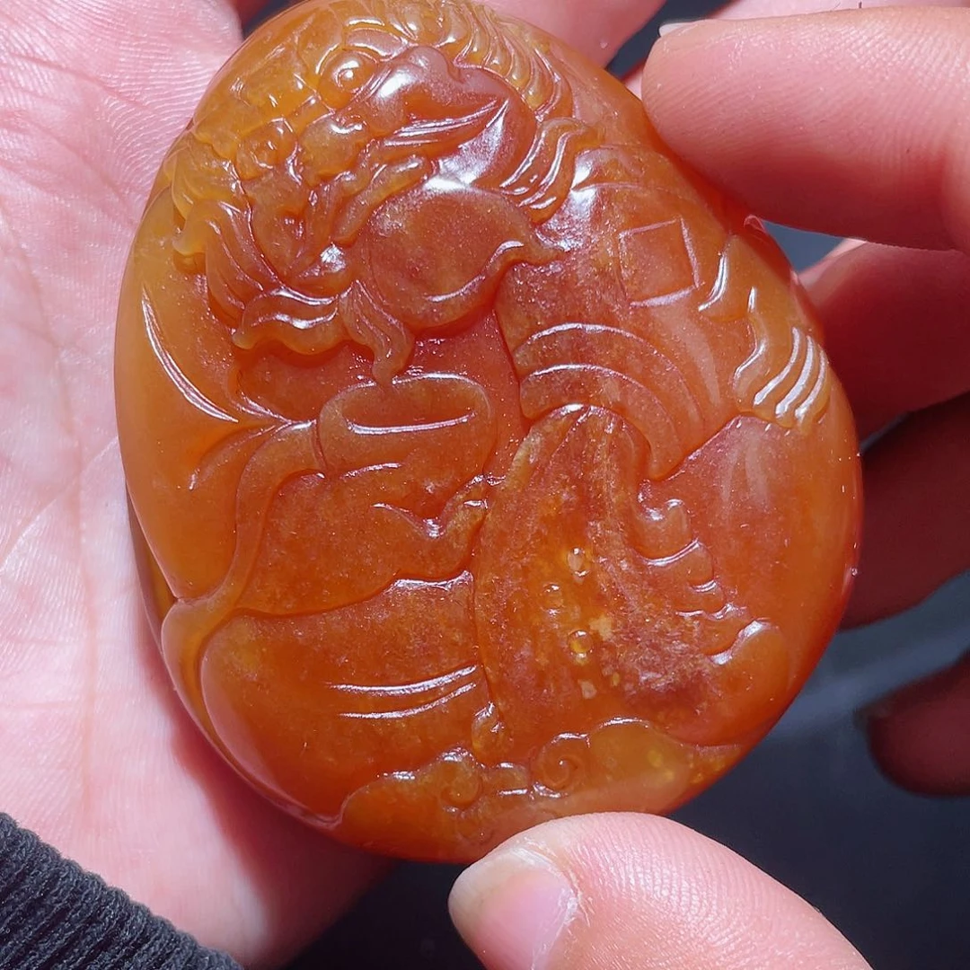 和田玉把件未镶嵌D2 