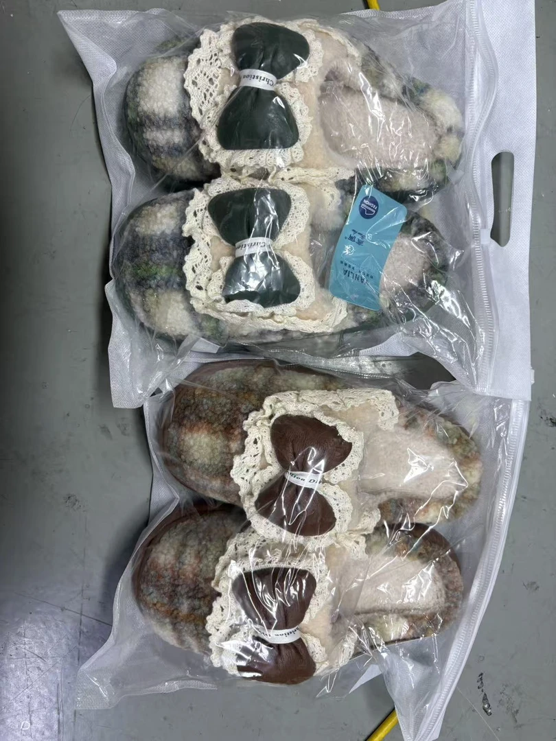 新款时尚居家棉拖