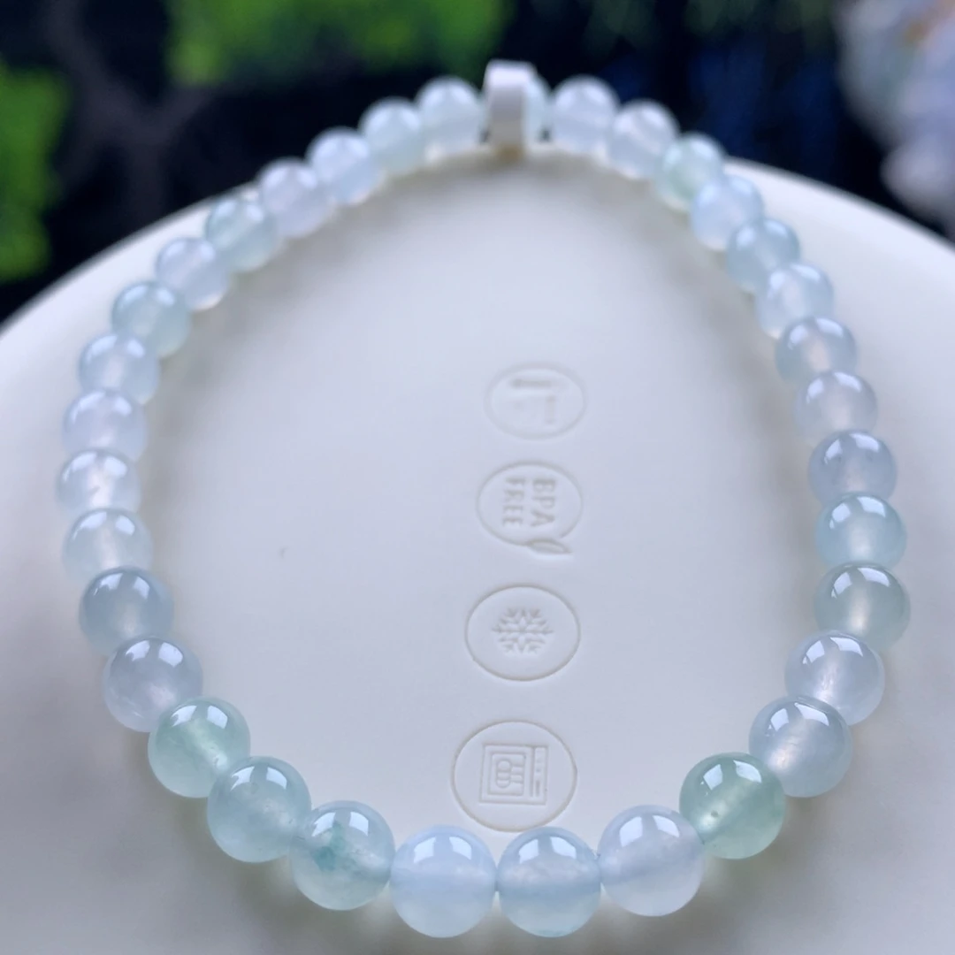 未镶嵌手链翡翠卡5.5