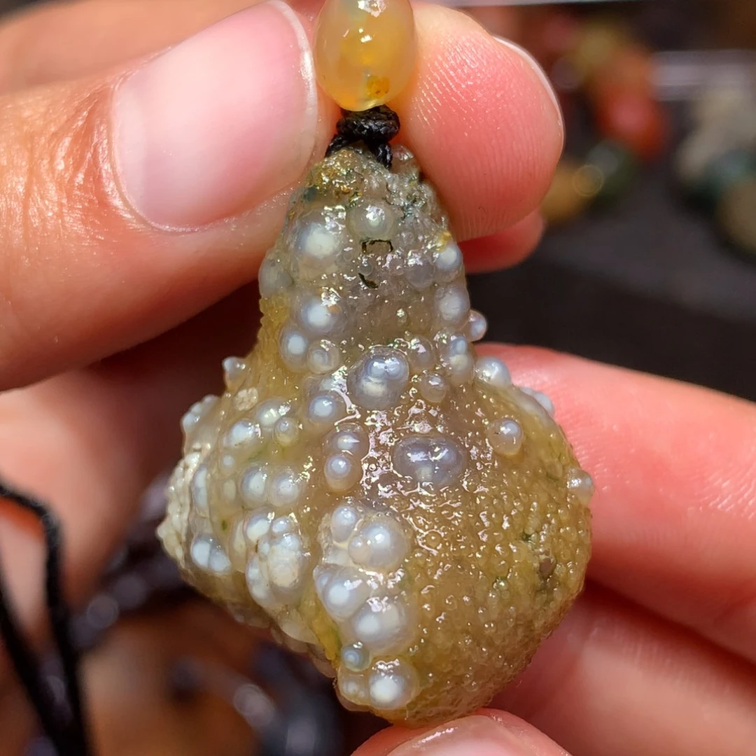 未镶嵌玛瑙/玉髓珠宝半成品