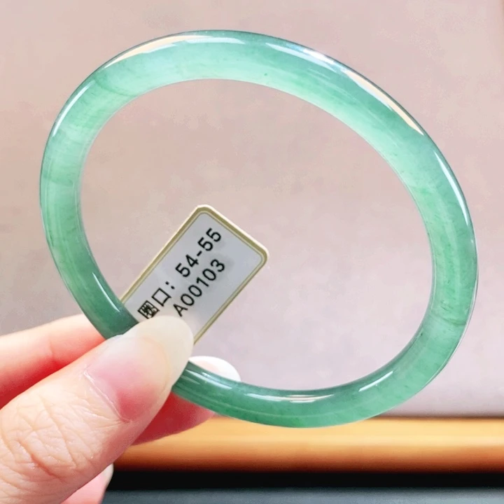 翡翠未镶嵌手镯翡翠手镯34