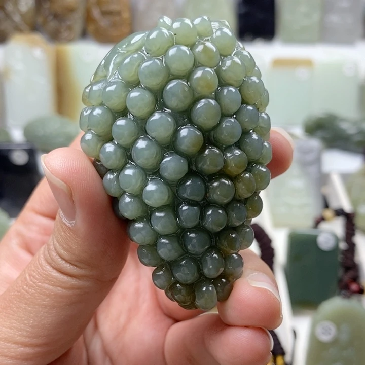 和田玉（糖玉）挂件未镶嵌