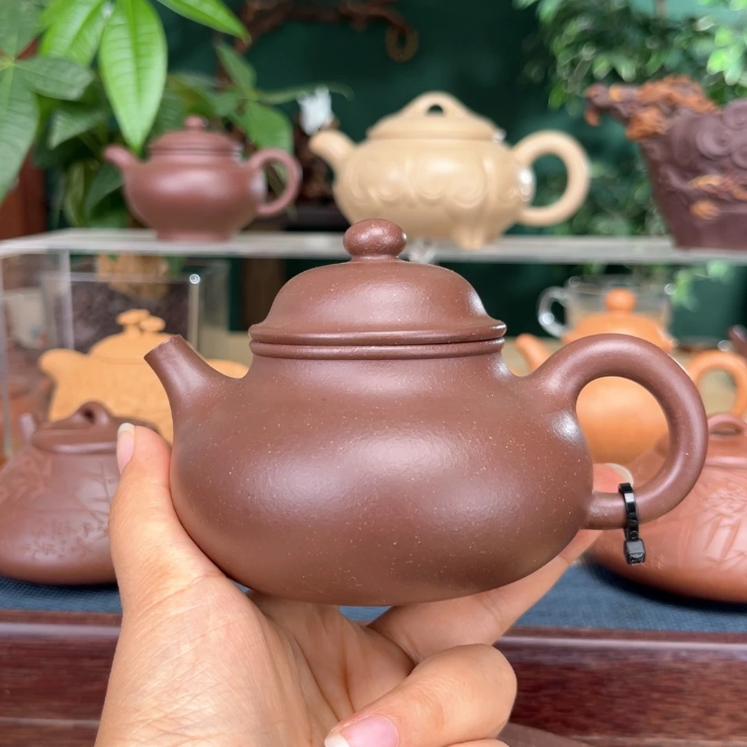 不*黑标容天纯原矿紫砂壶