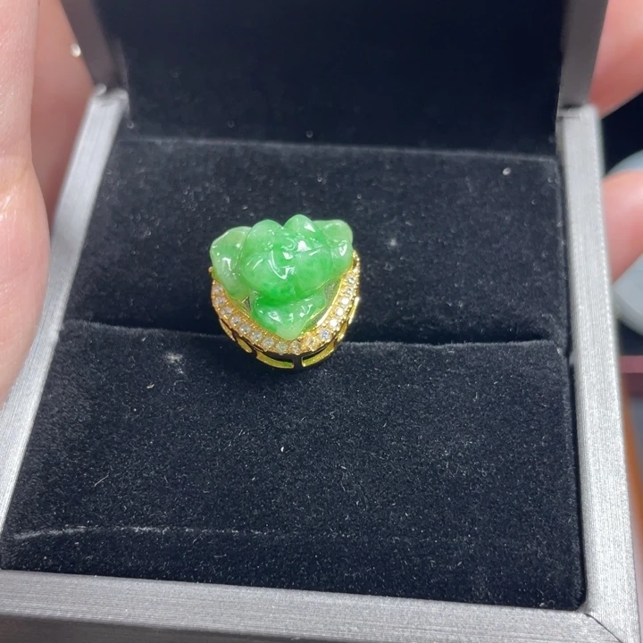 翡翠银S925镶嵌颈饰