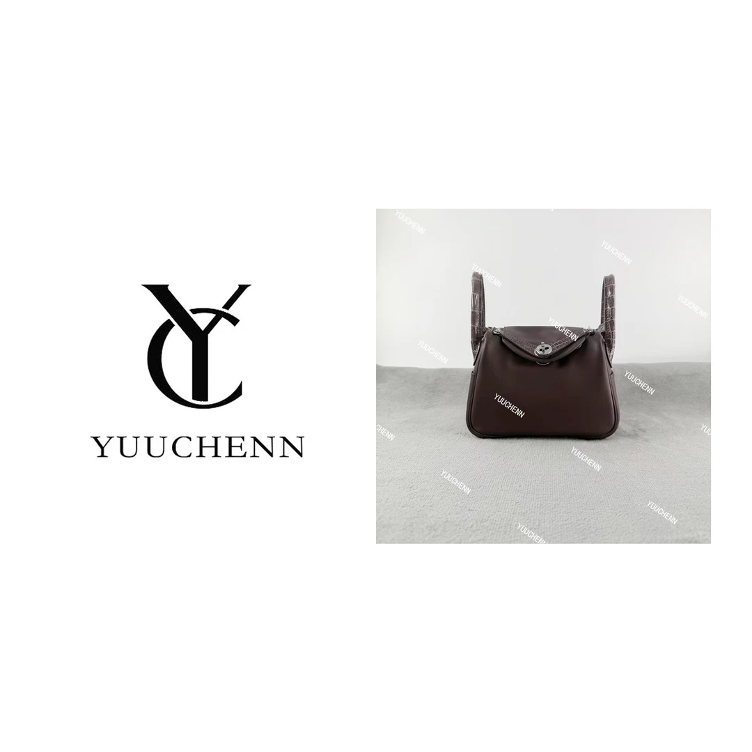 YUUCHENN【手工定制】19cm原创设计高定真皮包 HH5111