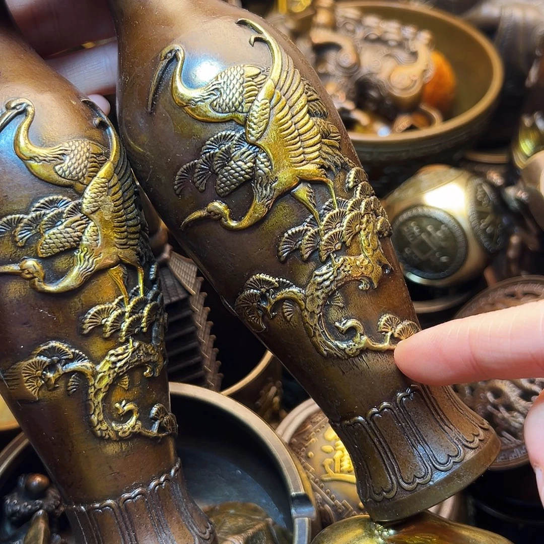 精美铜器工艺品等