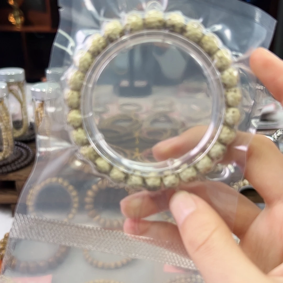 吊坠星月菩提Ll.9x8大留白 傲然灰背 雕刻款