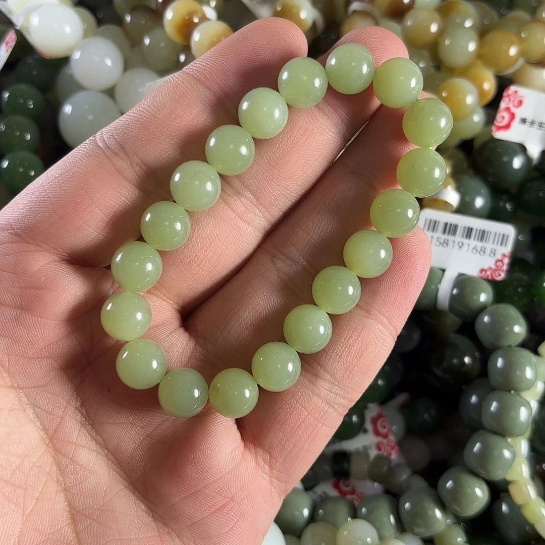 和田玉手链未镶嵌W37