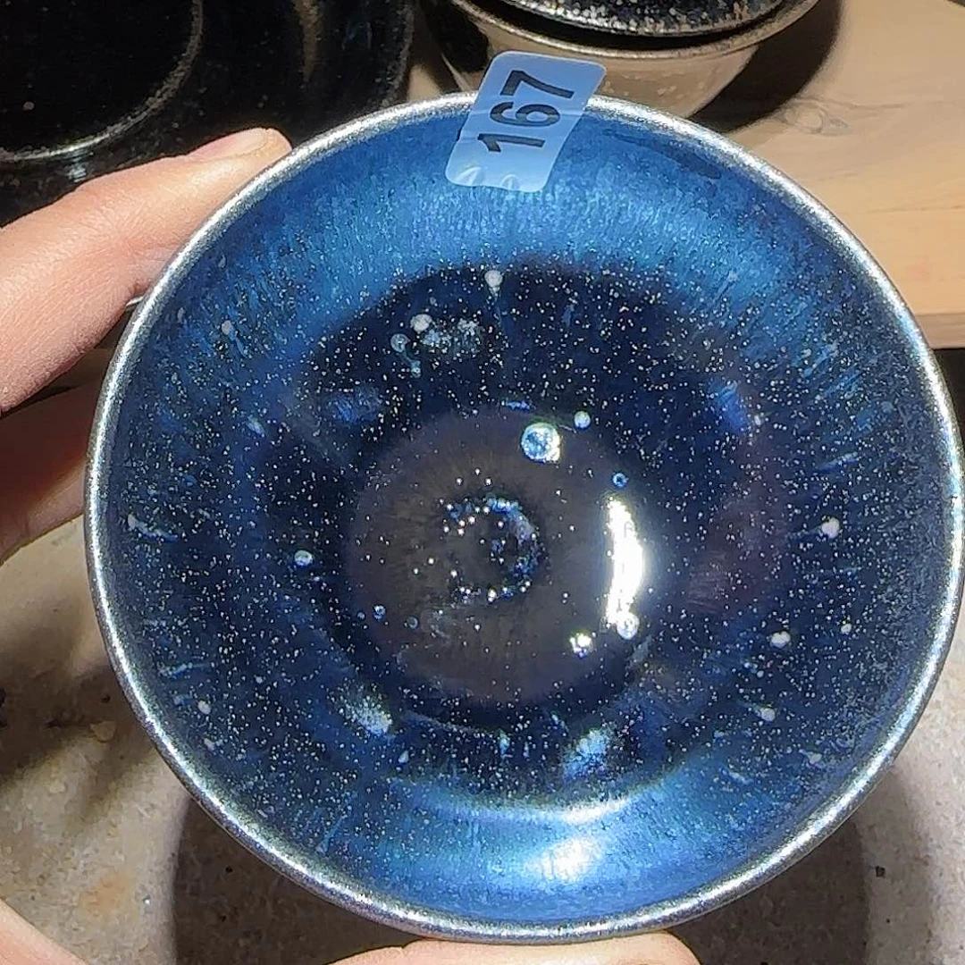 茶盏琢泥窑开窑柴烧