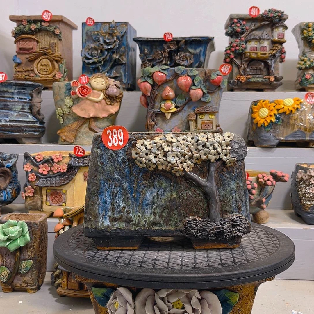 微瑕389号陶然花器厂家直销