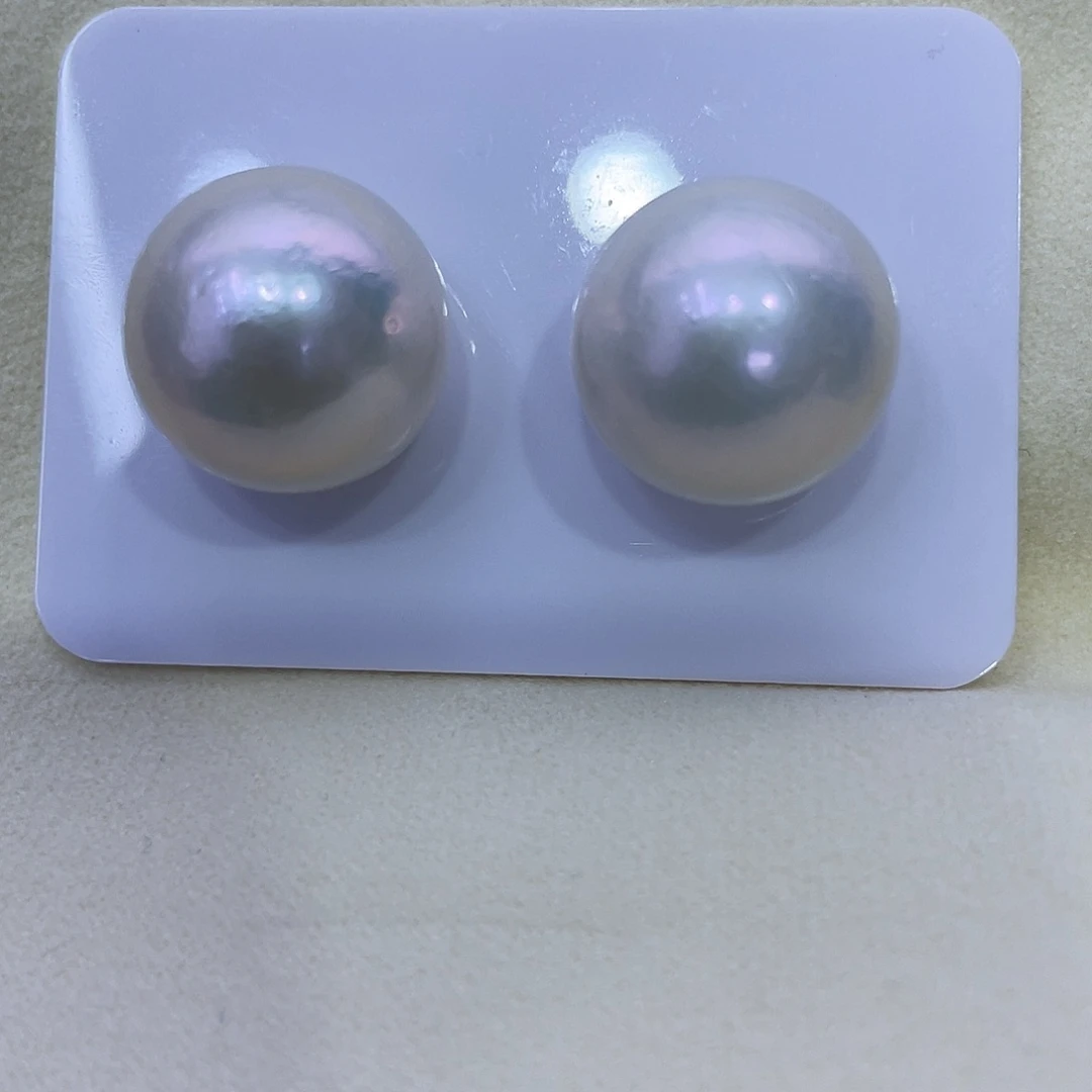 只***阳银S925镶嵌耳饰淡水珍珠