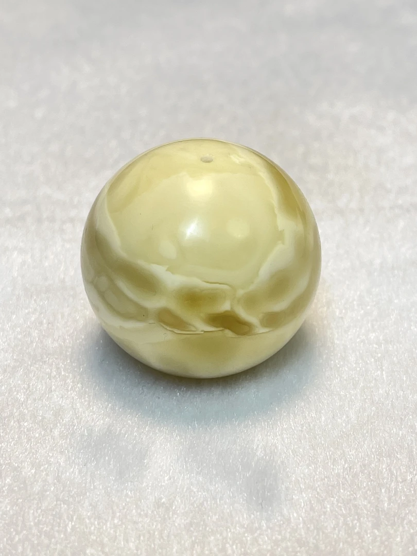 33➕俄料浓白蜡妖花大锁骨珠天然原矿