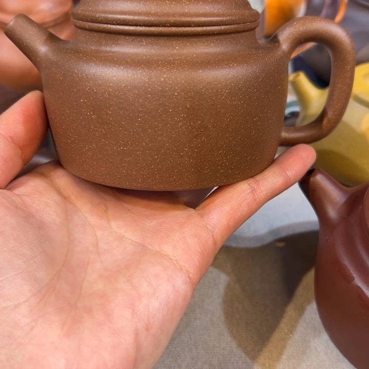 紫砂茶壶段泥230cc 德中