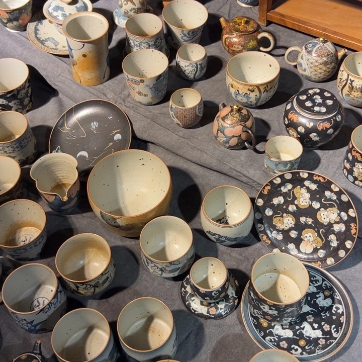 陶摆件景德镇陶瓷摆件猪猪猪06