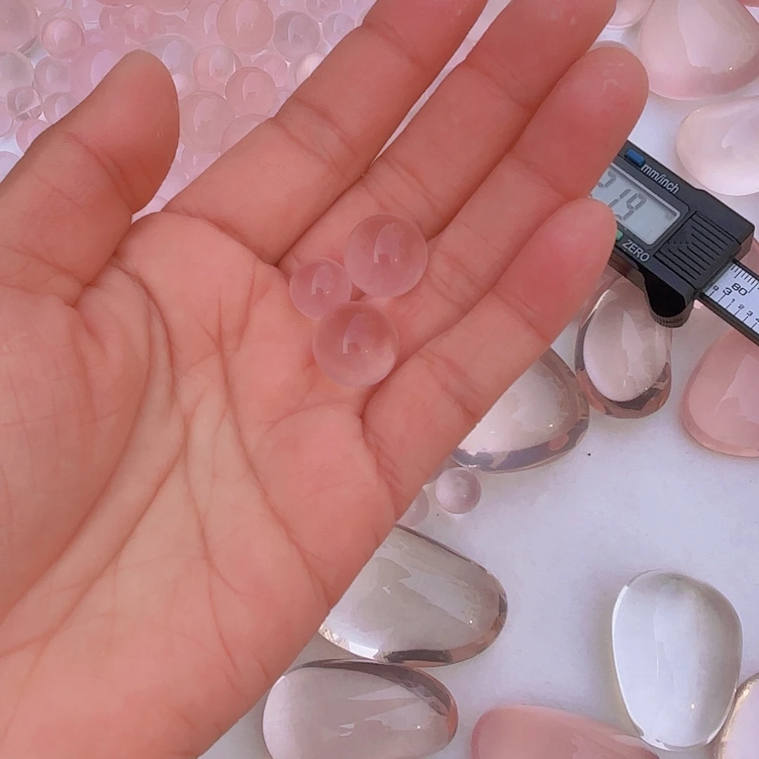 水晶手链未镶嵌獭*?打孔不退不换