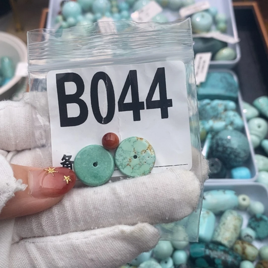 未镶嵌卡14.8垫片一对南红玛瑙