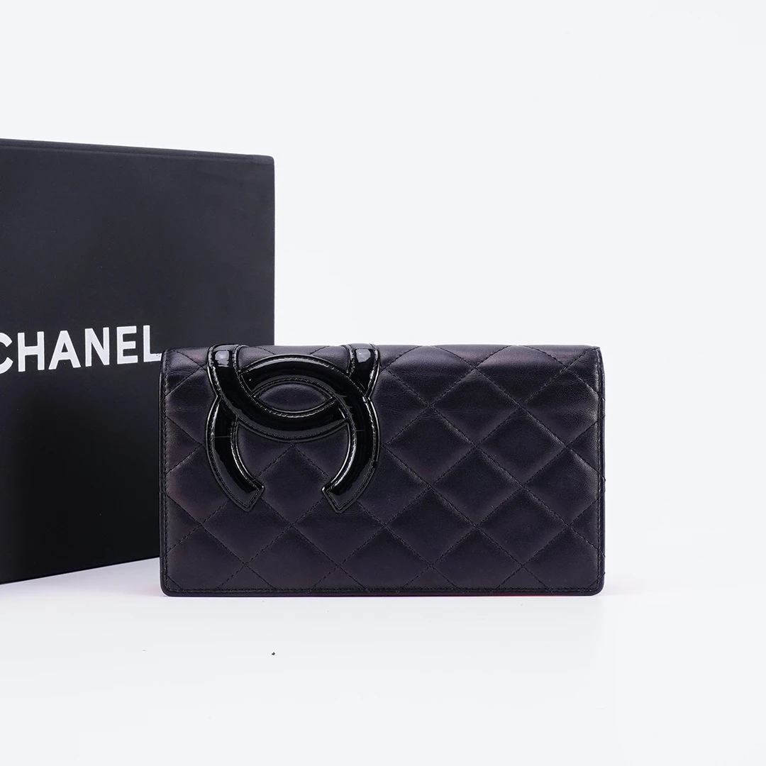 95新 Chanel/香奈儿 【诗诗】康鹏对折钱包长款/BG22000999
