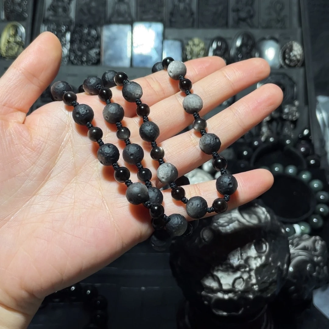 Y***Y黑曜岩未镶嵌珠宝奇石