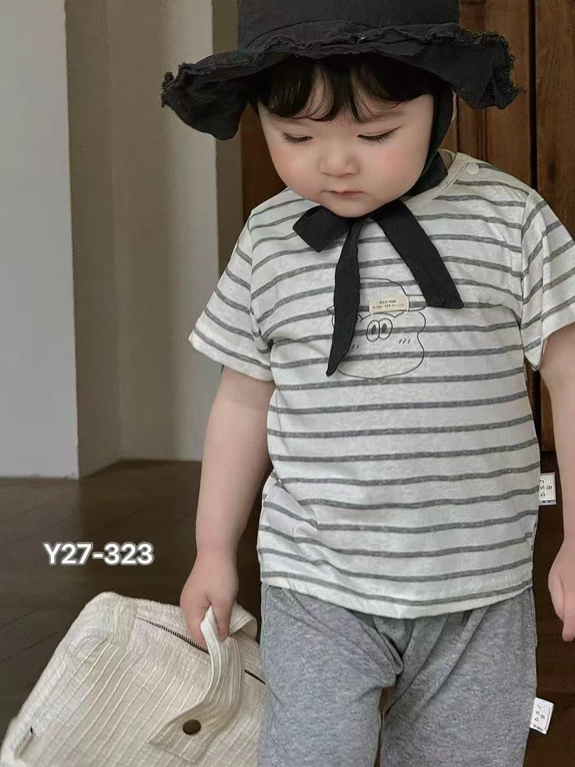 婴幼儿连体短袖前闭后开029