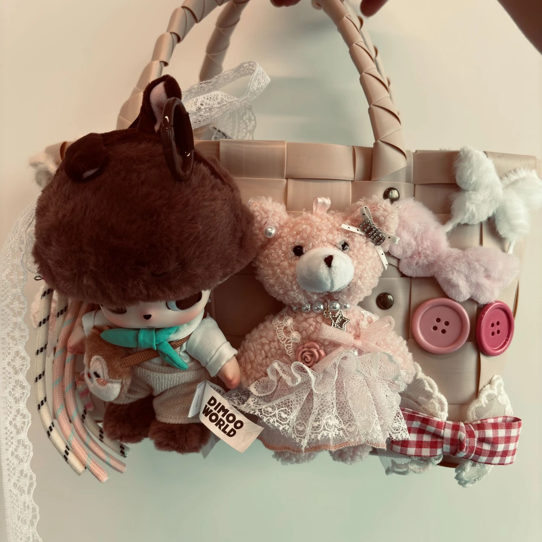 潮流娃包设计师手作原创dimoo可爱潮流娃包